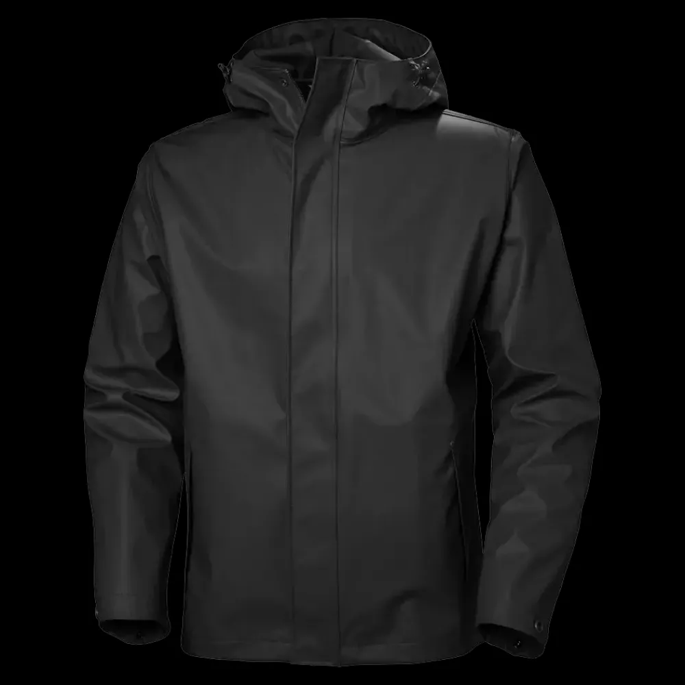Sale Helly Hansen Moss Jacket - Herre Regnjakke Sort