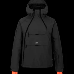 Outlet 2117 of Sweden Nelkerim Padded Anorak - Herre Ski- og Vinterjakke Sort