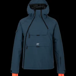 Online 2117 of Sweden Nelkerim Padded Anorak - Herre Ski- og Vinterjakke Blå