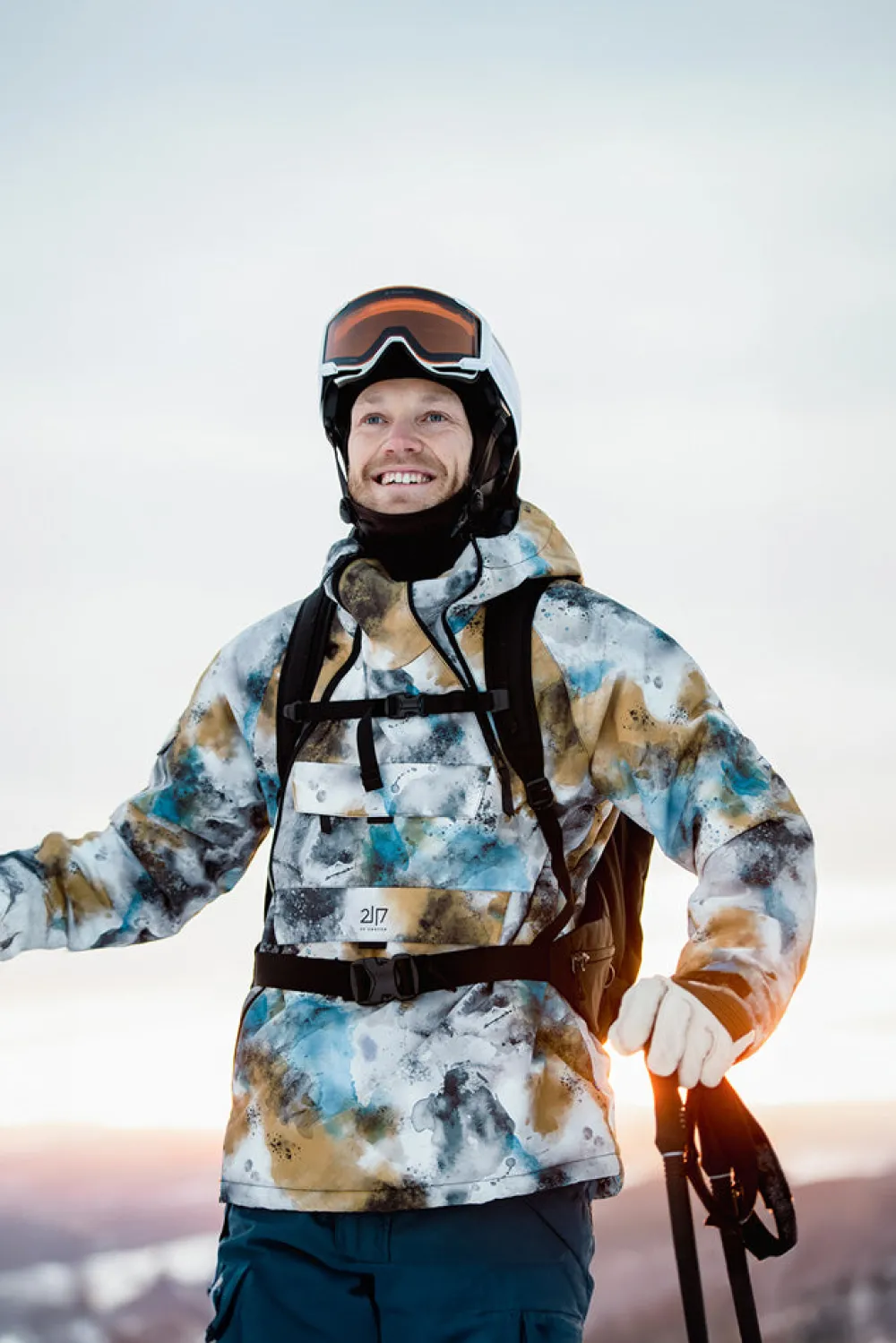 Discount 2117 of Sweden Nelkerim Padded Anorak - Herre Ski- og Vinterjakke Multi
