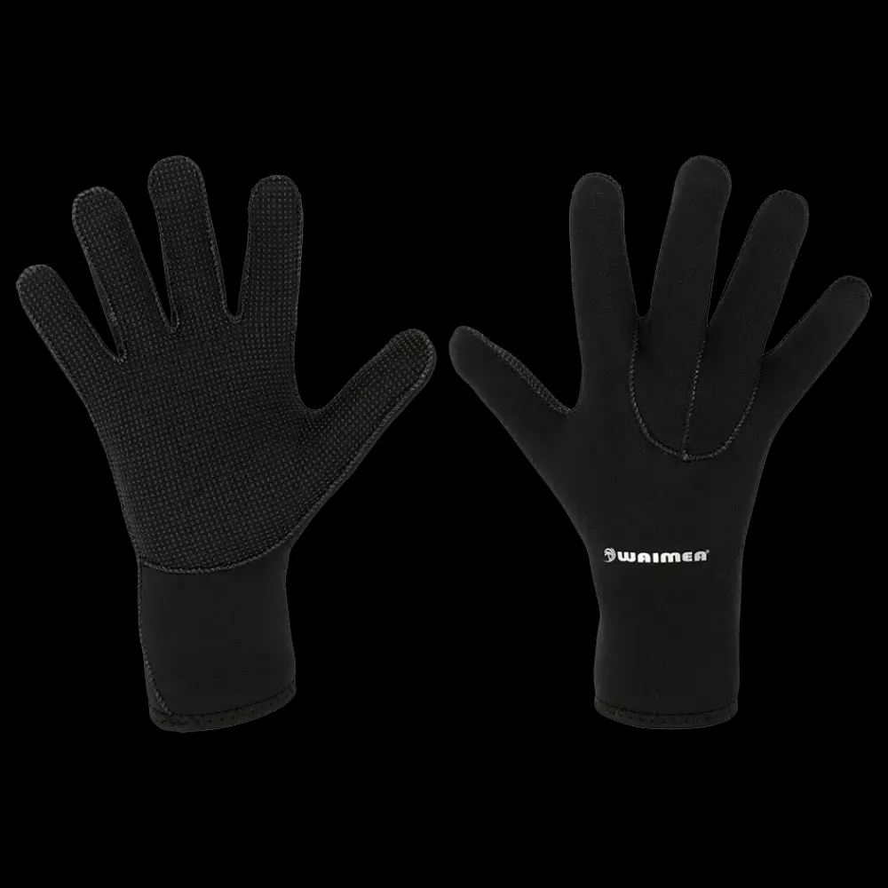 Hot Waimea Neo Gloves, Uni - Voksen Neopren Handsker Sort
