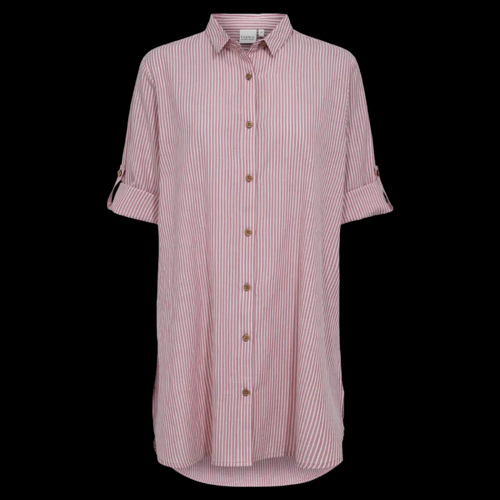 Best Fabrin Copenhagen New Big Shirt Collar 25, W. - Dame Skjorte Lyserød
