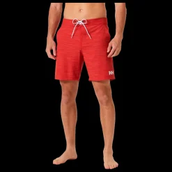 Outlet Helly Hansen Newport Board Shorts - Herre Badeshorts Rød