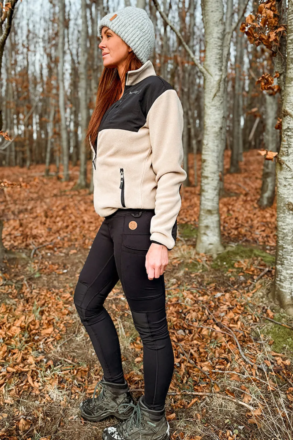 Hot Nord Gunbritt 25, W - Dame Outdoor Tights Sort
