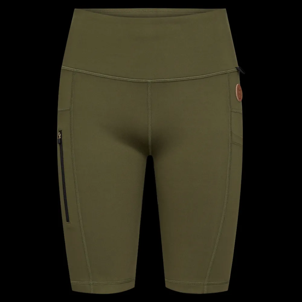 Clearance Nord Gunbritt Shorts 25, W - Dame Outdoor Shorts Grøn