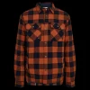 Outlet Nord Jan 25, Sr - Foret Herre Skjorte Orange