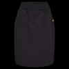 Fashion Nord Malene Long 25, W - Dame nederdel med shorts Sort