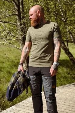 Fashion Nord Miley 25, Sr - Herre T-shirt Grøn