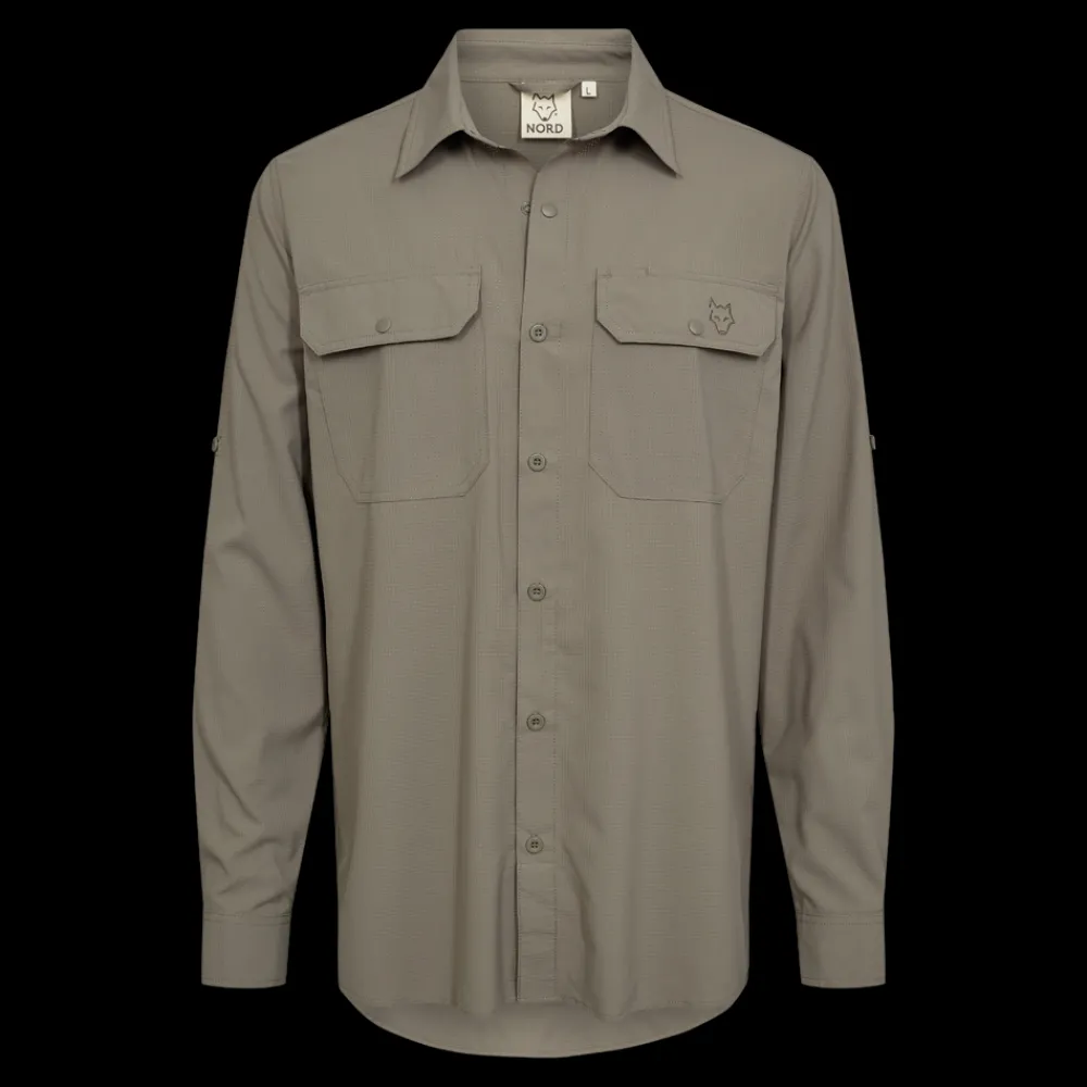 Fashion Nord Valdis 25, Uni - Voksen Outdoor Skjorte Grå