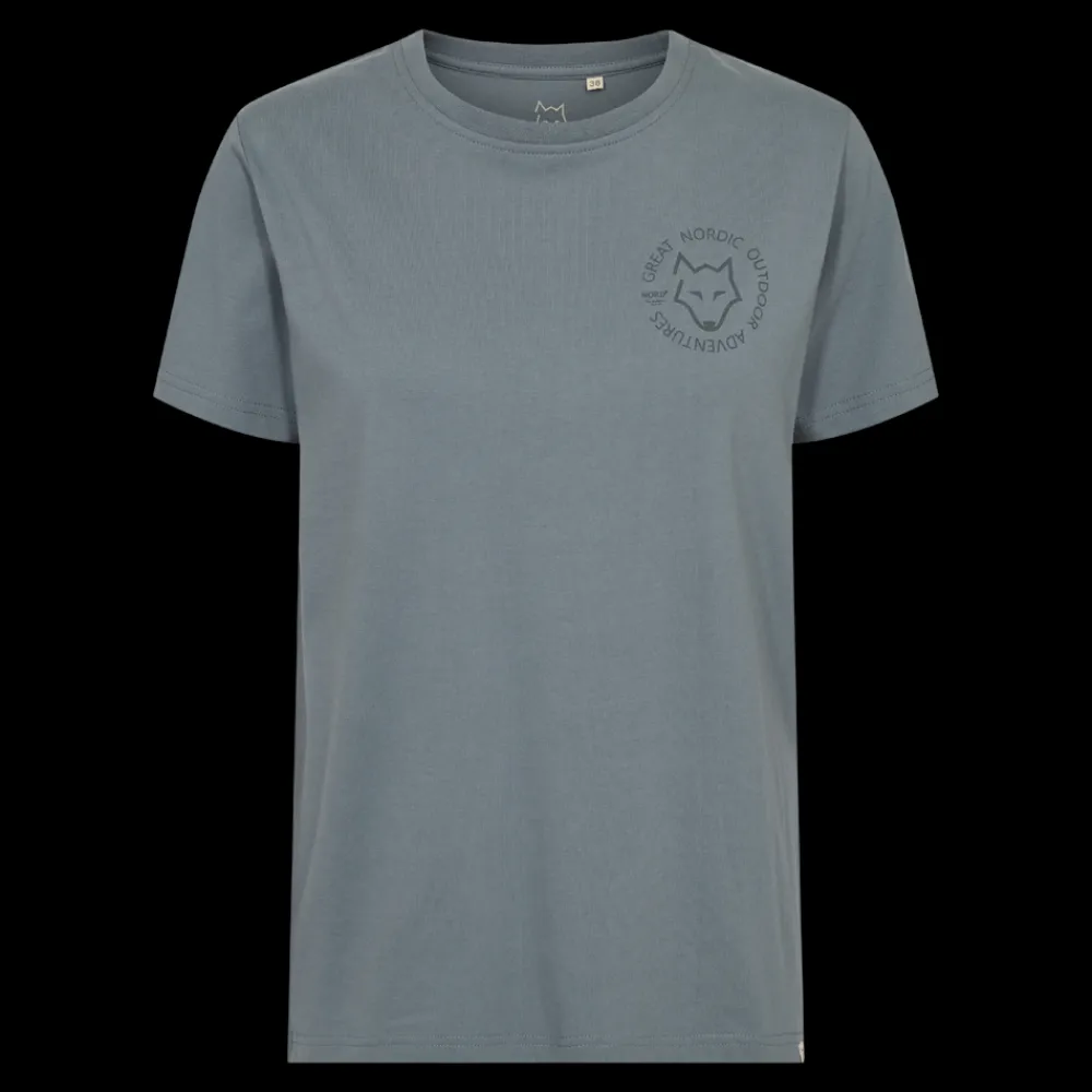 Discount Nord Vera 25, W - Dame T-shirt Blå