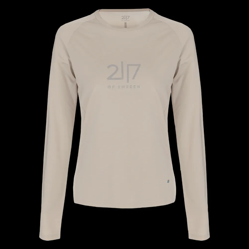 Best NY FORM 2117 of Sweden W Huli Long Sleeve Tee - Dame T-shirt Sand