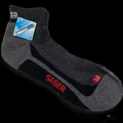Hot Seger Outdoor Coolmax Short - Voksen sokker Sort