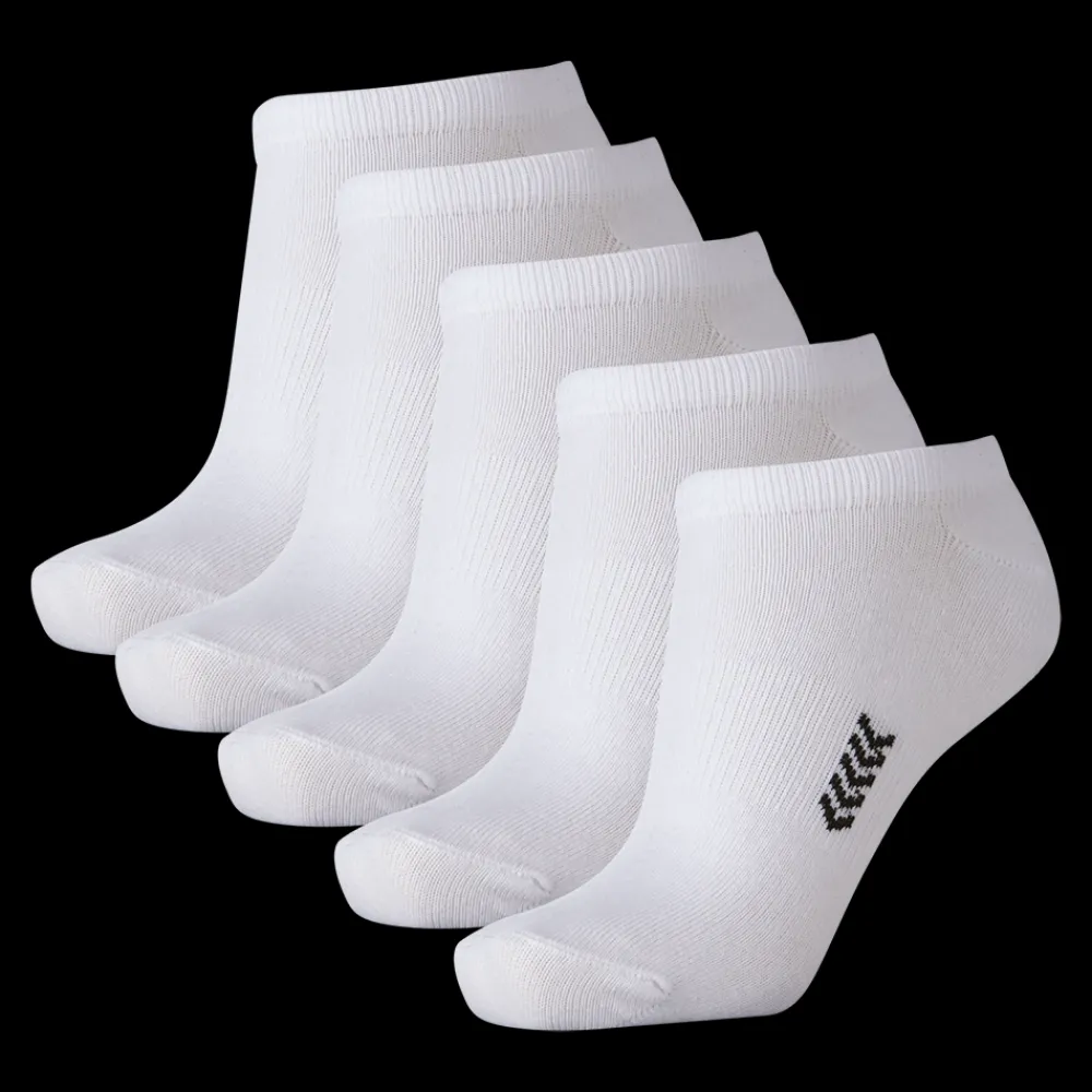 Hot Hummel 5-pack Ankle Sock - Sokker Hvid