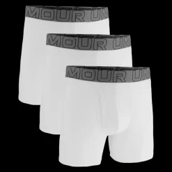 Online Under Armour 3-Pack Charged Cotton Boxer - Herre bokseshorts Hvid