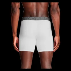 Online Under Armour 3-Pack Charged Cotton Boxer - Herre bokseshorts Hvid
