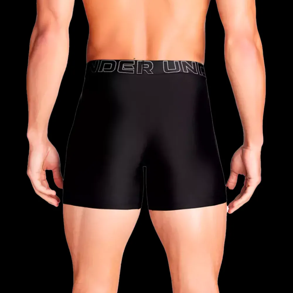 Hot Under Armour 3-Pack Perf Tech Boxer - Herre Boksershorts Sort