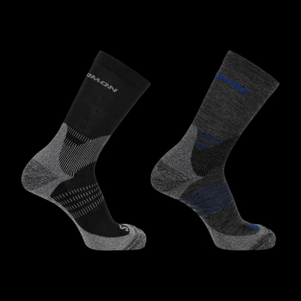 Online Salomon 2-Pack X Ultra Access Crew Sock - Sokker Sort