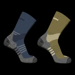 Fashion Salomon 2-Pack X Ultra Access Crew Sock - Sokker Blå