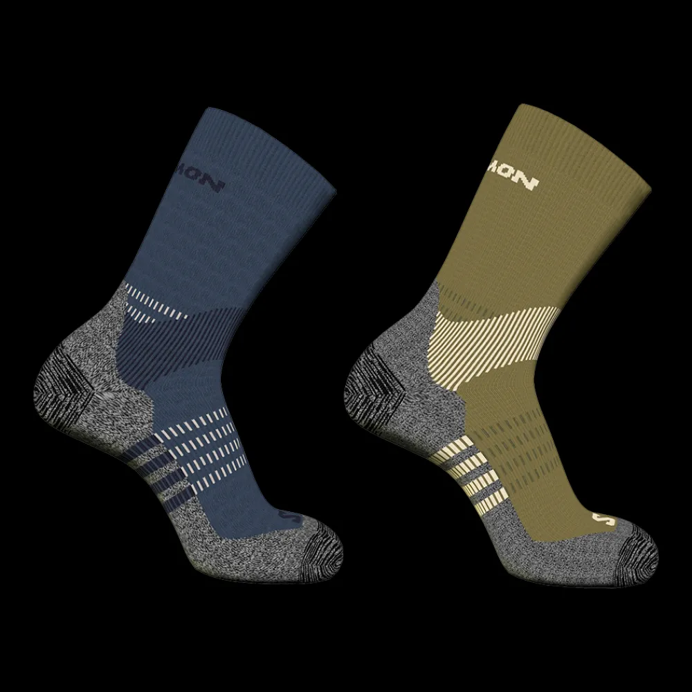 Fashion Salomon 2-Pack X Ultra Access Crew Sock - Sokker Blå