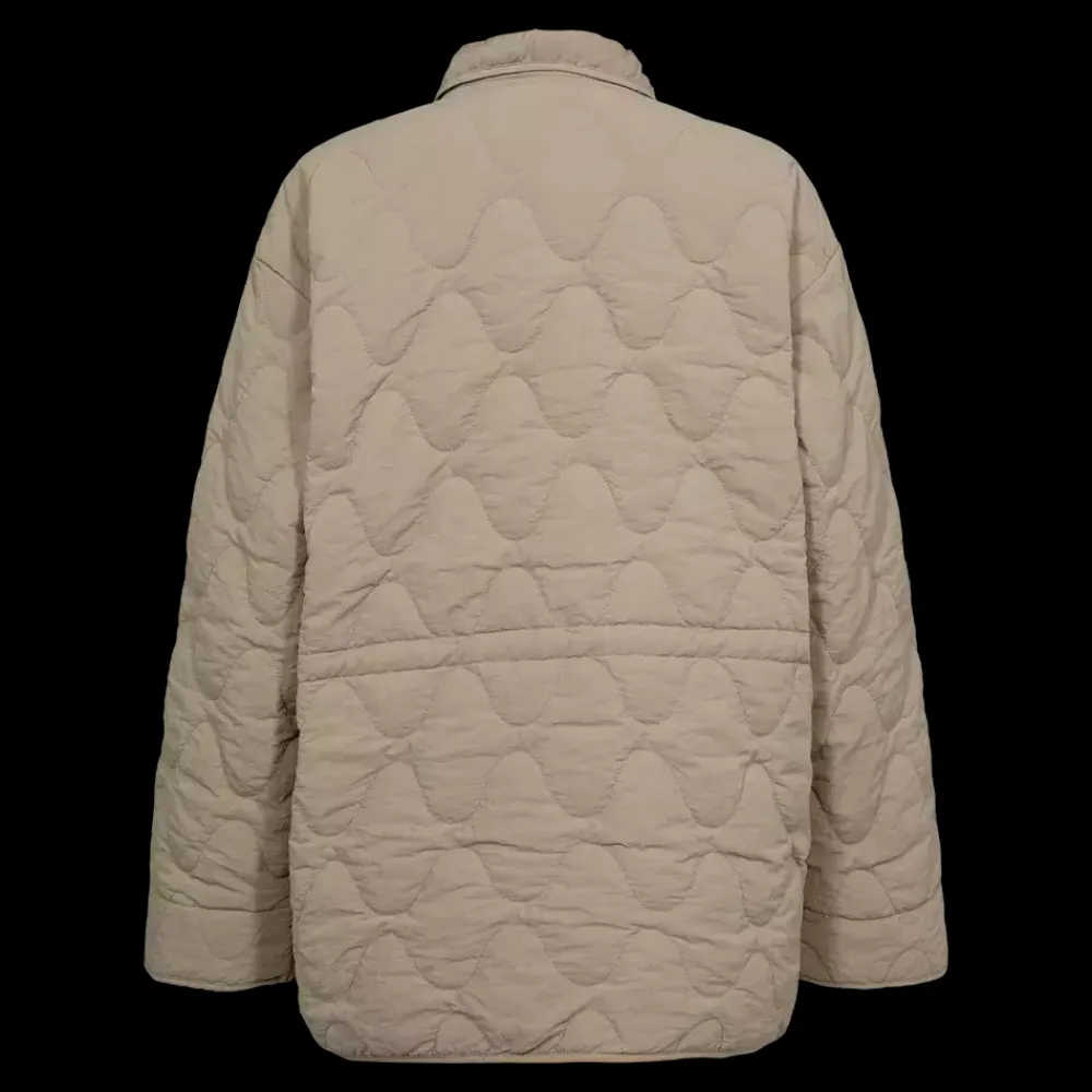 Clearance Just Penny Quilted Jacket, W. - Dame Fritidsjakke Sand