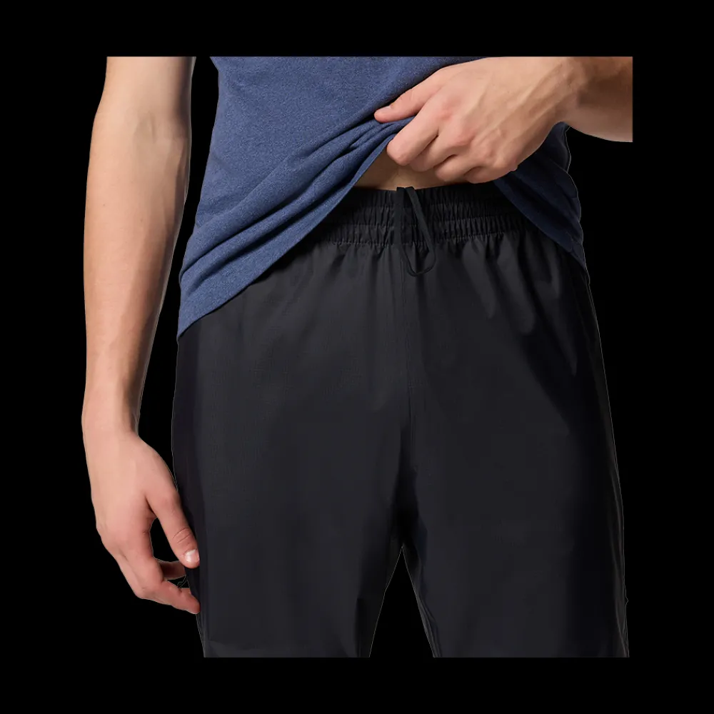 Hot Columbia Pouring Adventure Rain Pant - Herre Regnbukser Sort