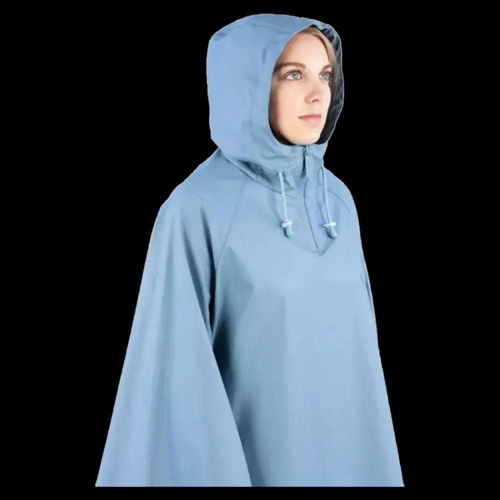 Fashion Ralka Rain Poncho - Voksen Regnponcho Blå
