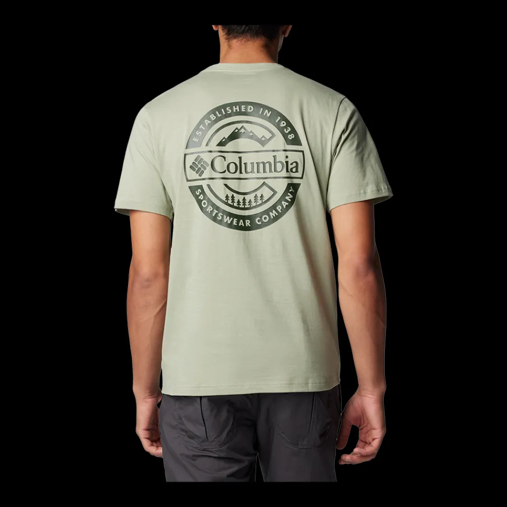 Sale Columbia Rapid Ridge Graphic Tee - Herre T-shirt Army