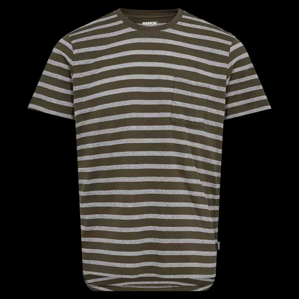 Outlet Nanok Ray 24, Sr - Herre T-Shirt Grøn