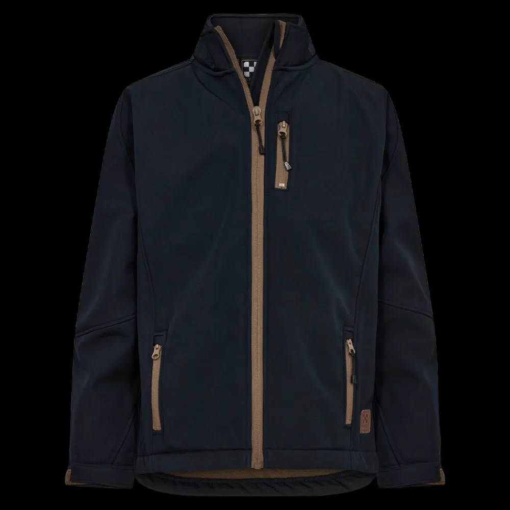 Best X-Trail Raz 24, Jr - Børne Soft Shell Jakke Blå