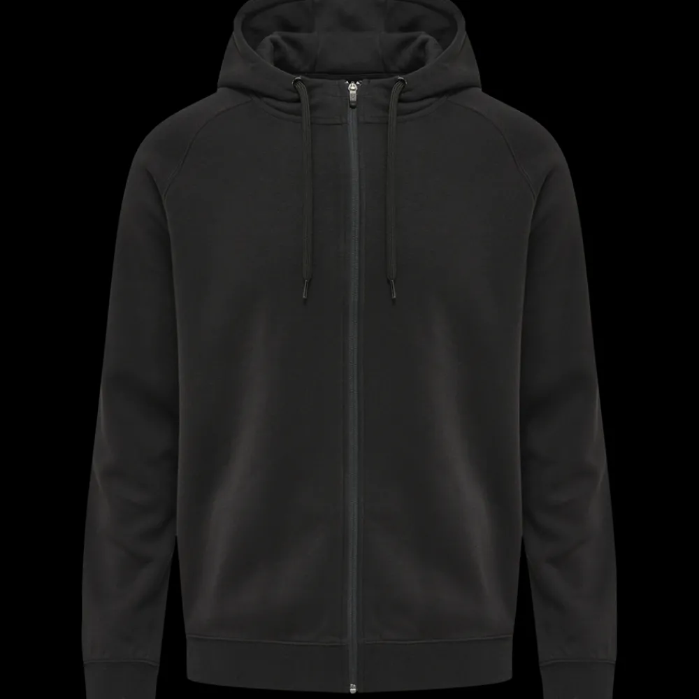 Online Hummel Red Classic Zip Hood - Herre Sweatshirt Sort