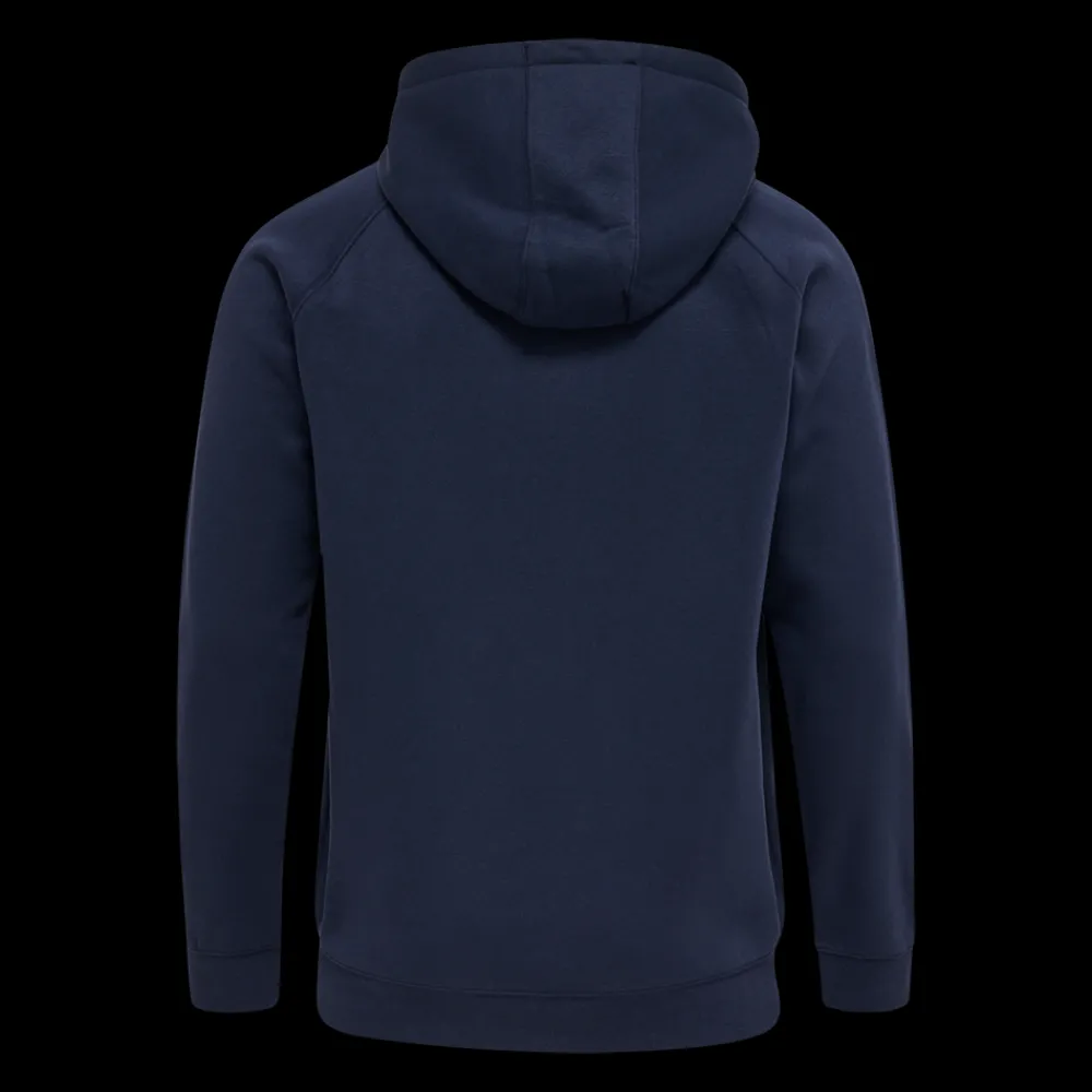 Fashion Hummel Red Classic Zip Hood - Herre Sweatshirt Blå