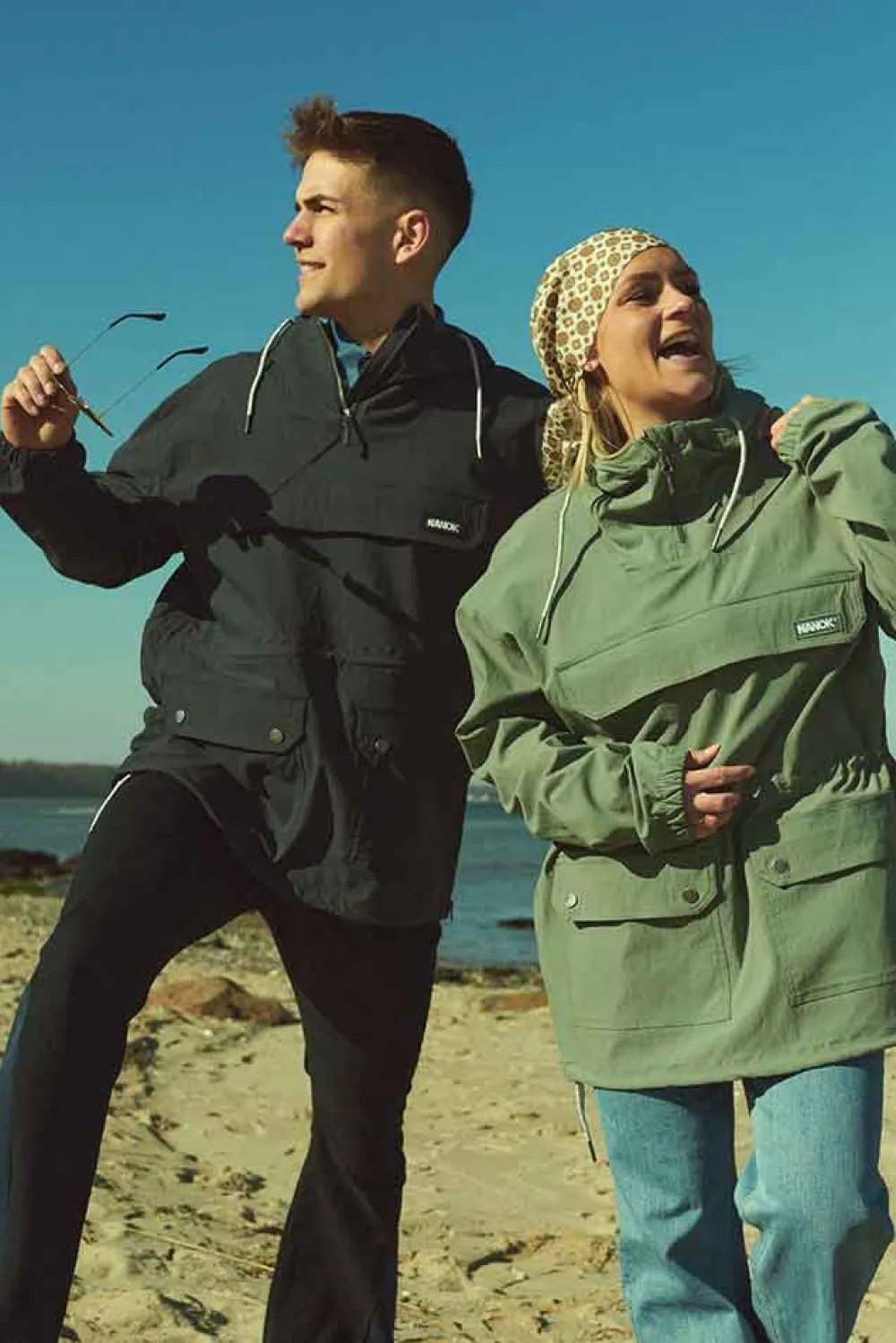 Clearance Nanok Retro 22, Uni. - Voksen Fritidsjakke Blå