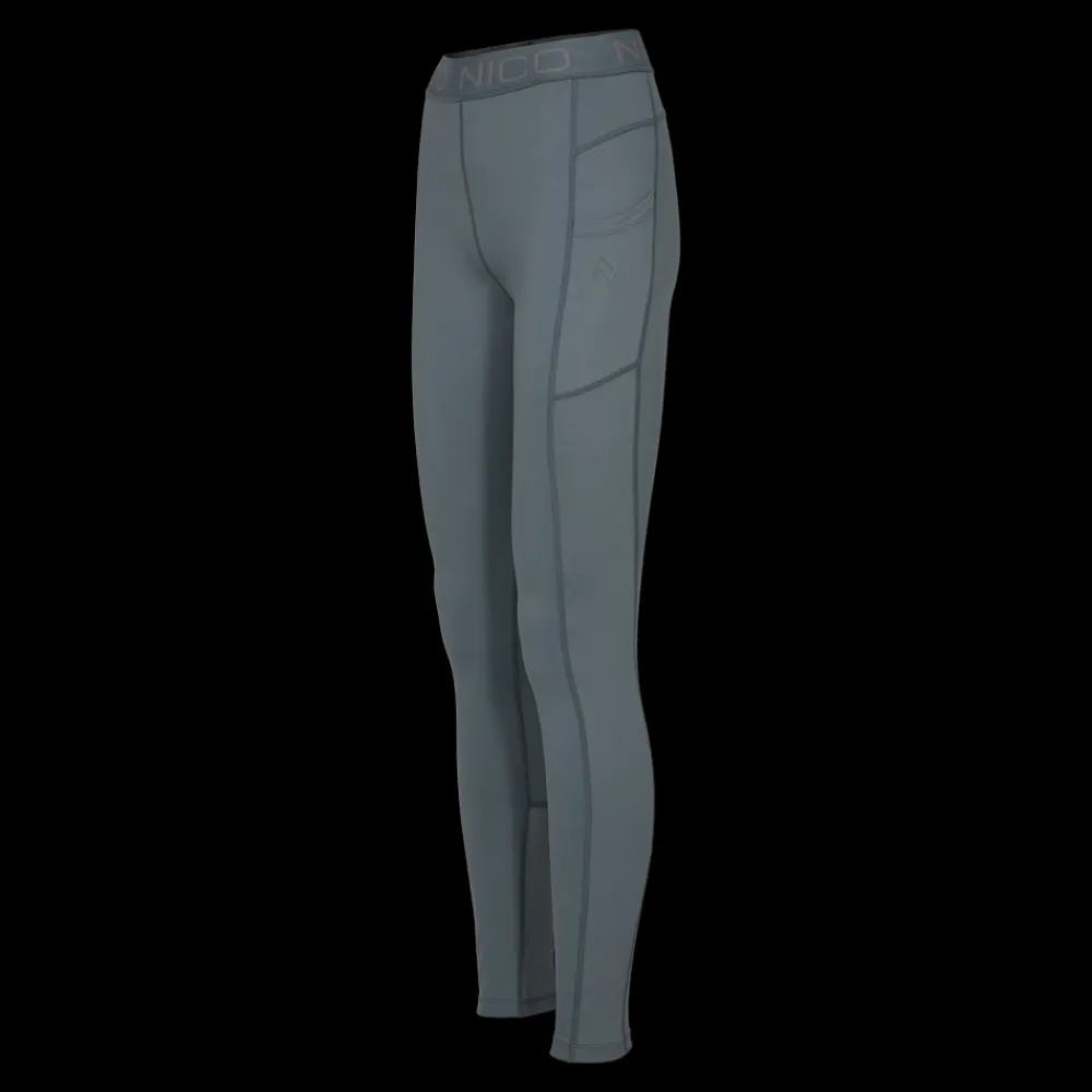 Sale Nico Rie Tights 24, W - Dame Tights Grå