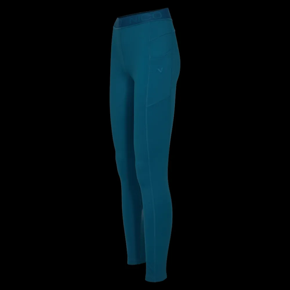 Clearance Nico Rie Tights 24, W - Dame Tights Blå