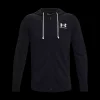 Discount Under Armour Rival Tr FZ Hood - Herre Sweatshirt Sort