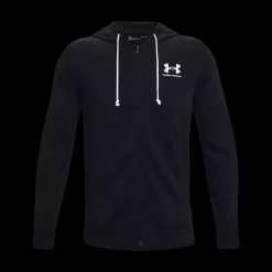 Discount Under Armour Rival Tr FZ Hood - Herre Sweatshirt Sort
