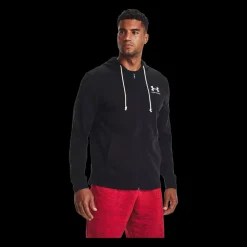 Discount Under Armour Rival Tr FZ Hood - Herre Sweatshirt Sort