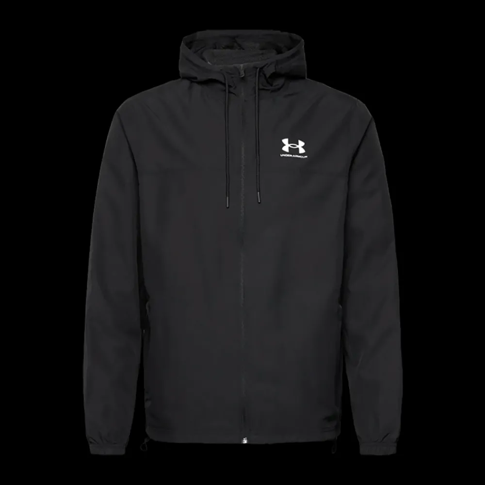 Fashion Under Armour Rival Woven Windbreaker - Herre Fritidsjakke Sort