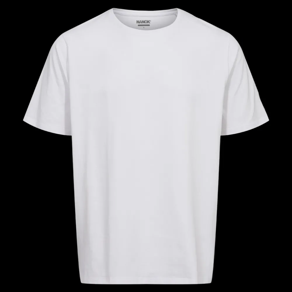 Clearance Nanok Robbie, Sr - Herre T-Shirt Hvid