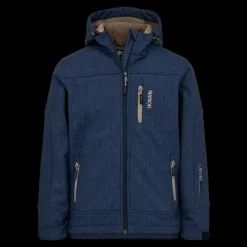 Clearance Nanok Rock 24, Jr - Børne Soft Shell Jakke Blå