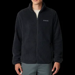 Sale Columbia Rugged Ridge III Sherpa Fleece - Herre Fleecetrøje Sort