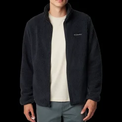 Sale Columbia Rugged Ridge III Sherpa Fleece - Herre Fleecetrøje Sort
