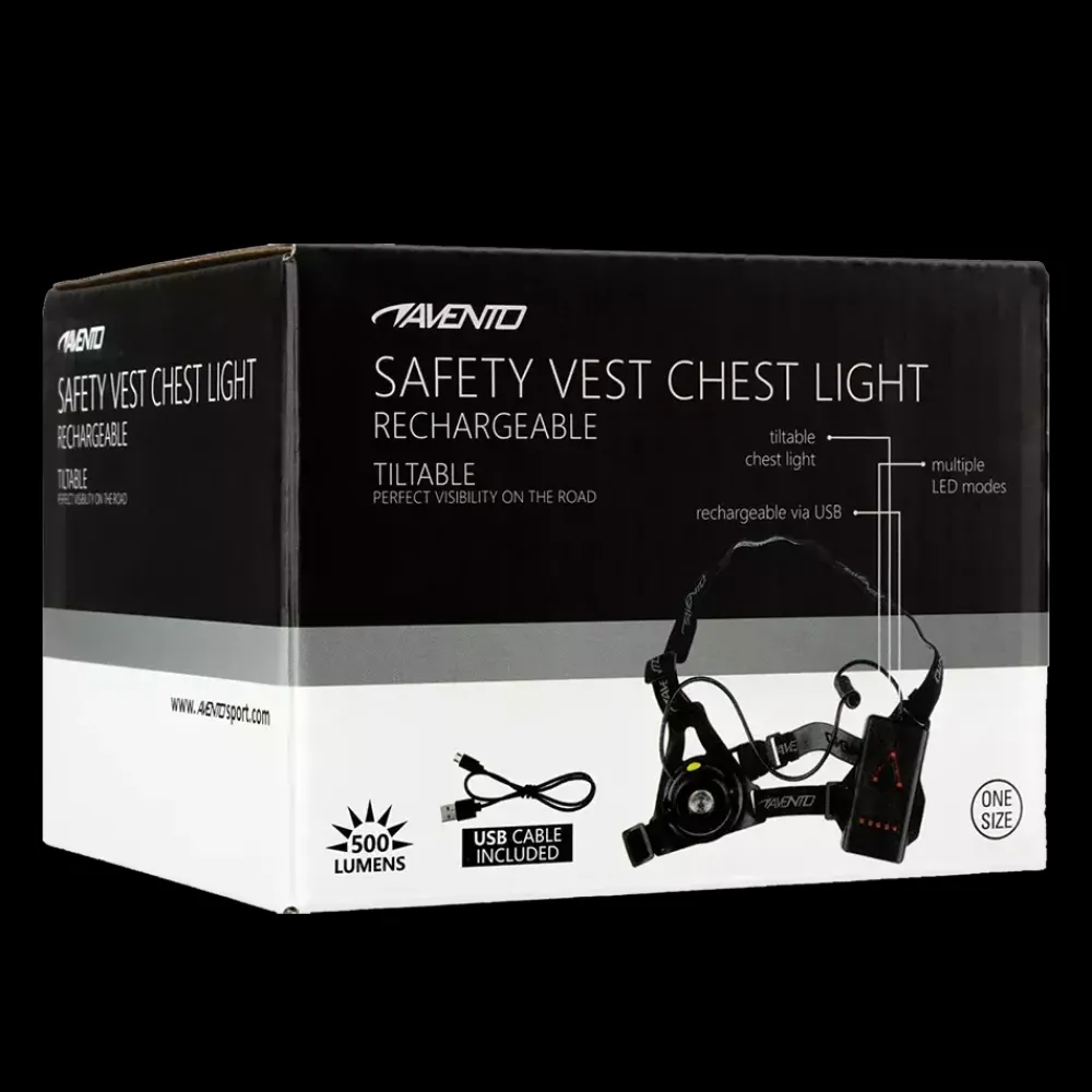 New Avento Running Safety Vest - Løbevest Multi