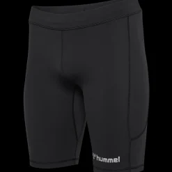Hot Hummel Running Short Tight - Herre Løbeshorts Sort
