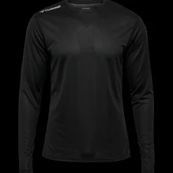 Fashion Hummel Running T-Shirt LS - Herre Løbe T-Shirt Sort