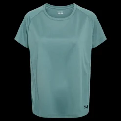 Hot Nico Saga 25, W - Dame Fitness T-shirt Blå