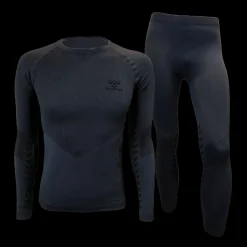 New Hummel Seamless Set - Unisex Skiundertøj Grå