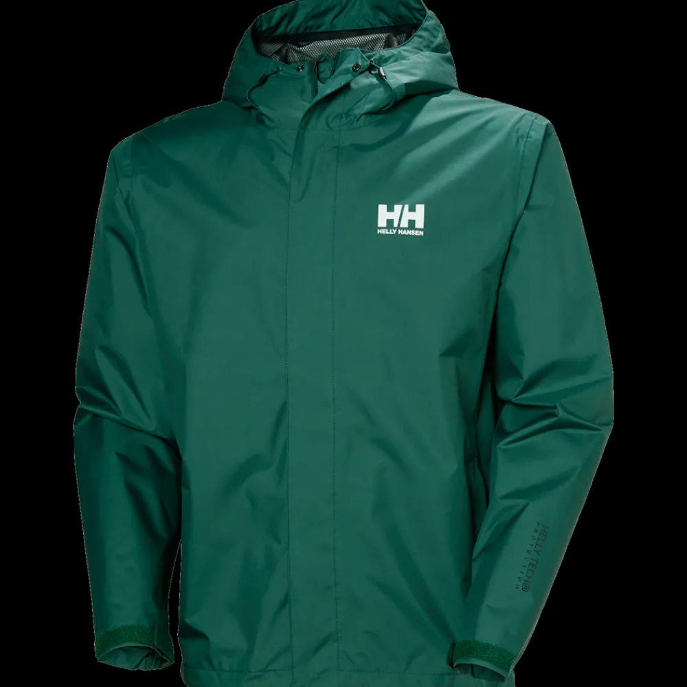 Fashion Helly Hansen Seven J Jacket - Herre Regnjakke Army