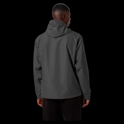 Discount Helly Hansen Seven J Jacket - Herre Regnjakke Grå