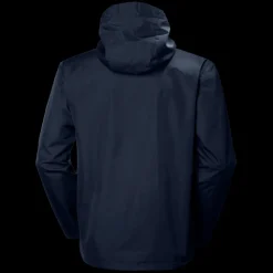 Discount Helly Hansen Seven J Jacket - Herre Regnjakke Blå